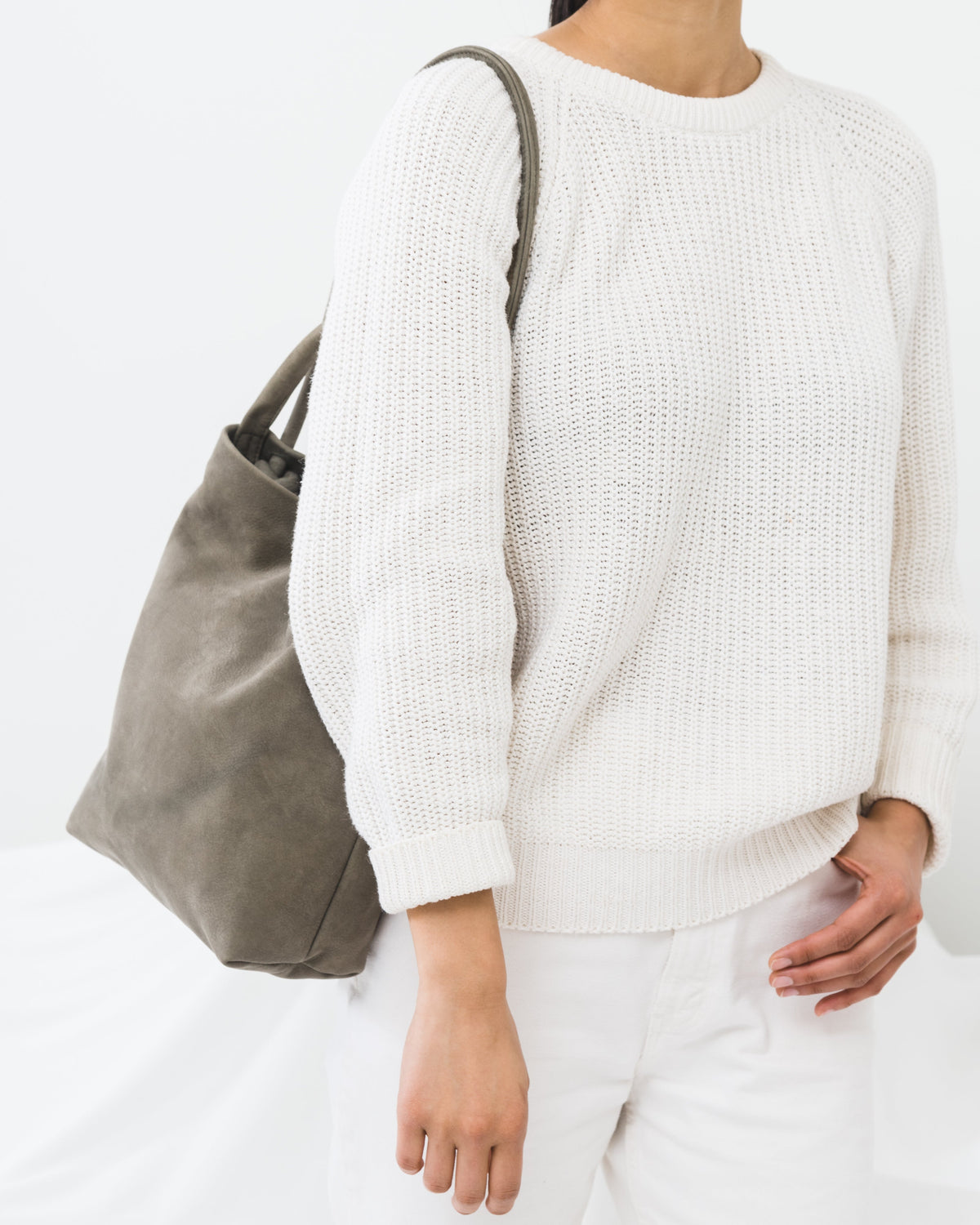 Soft Purse - Taupe Nubuck