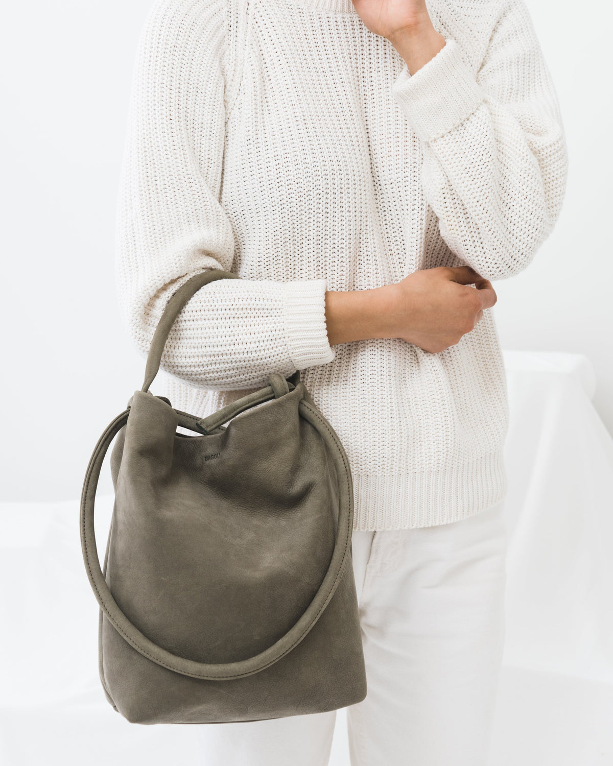 Soft Purse - Taupe Nubuck