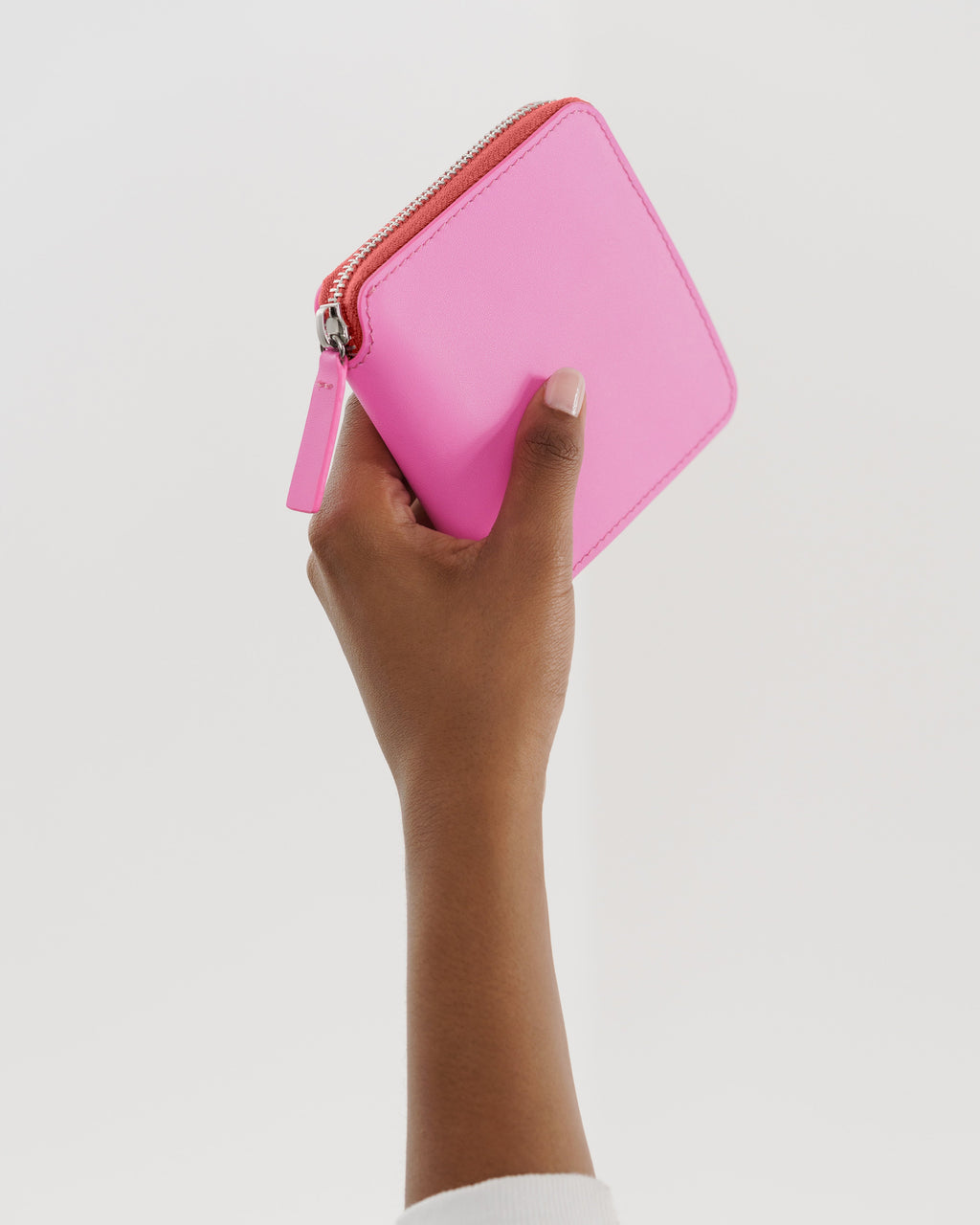 Square Wallet - Bright Pink