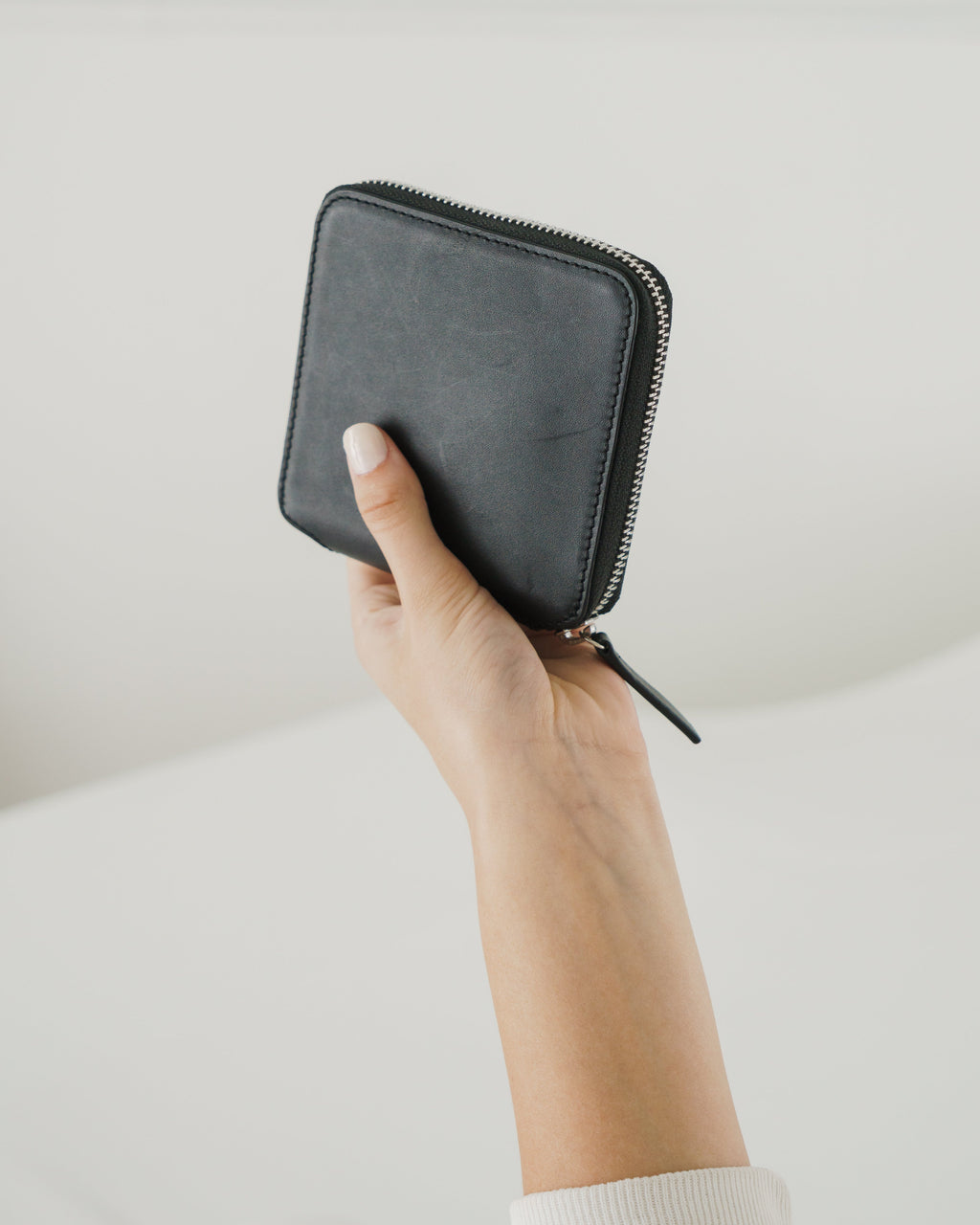 Square Wallet - Black