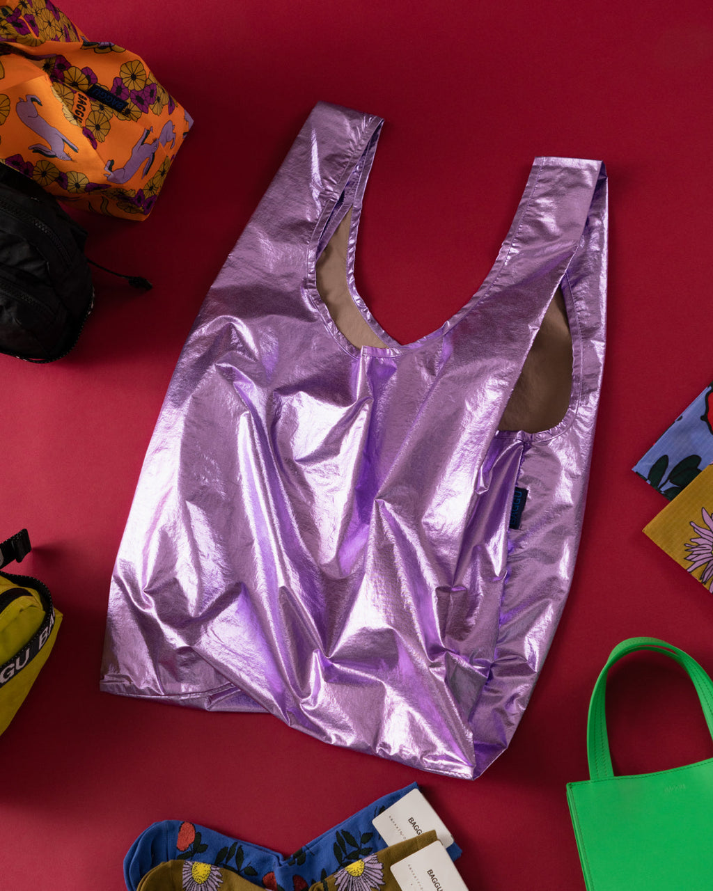 Standard Baggu - Lilac Metallic