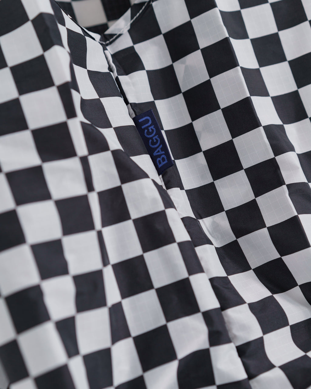 Standard Baggu - Black Checkerboard