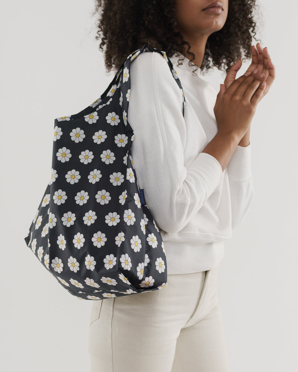 Standard Baggu - Black Daisy &nbsp;