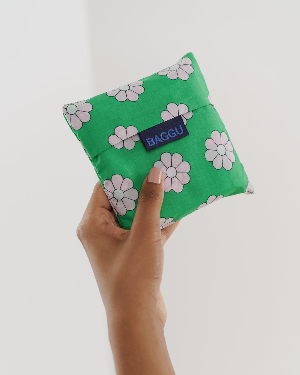 Standard Baggu - Green Daisy
