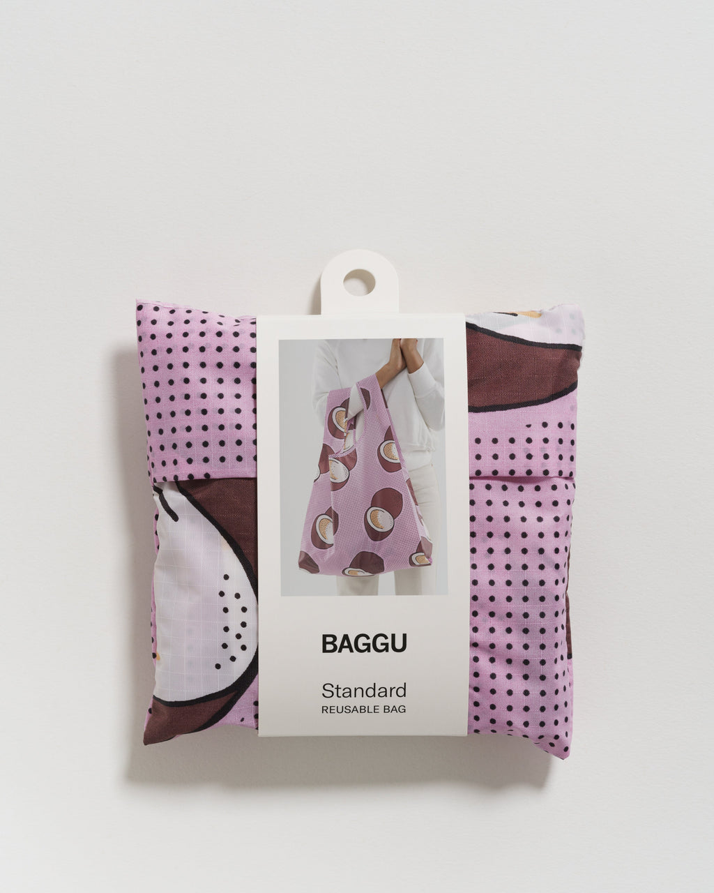Standard Baggu - Pink Coconut