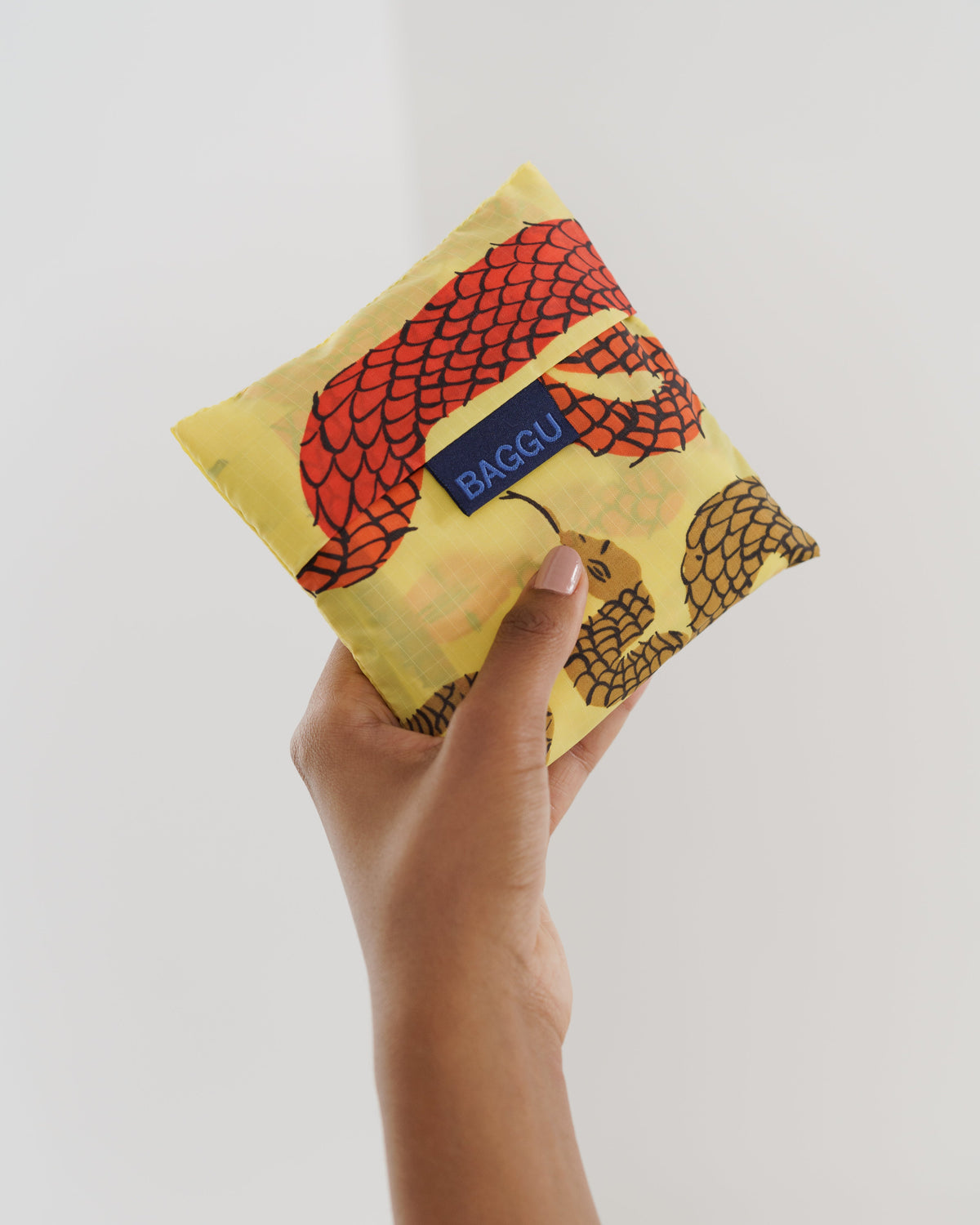 Standard Baggu - Yellow Snakes