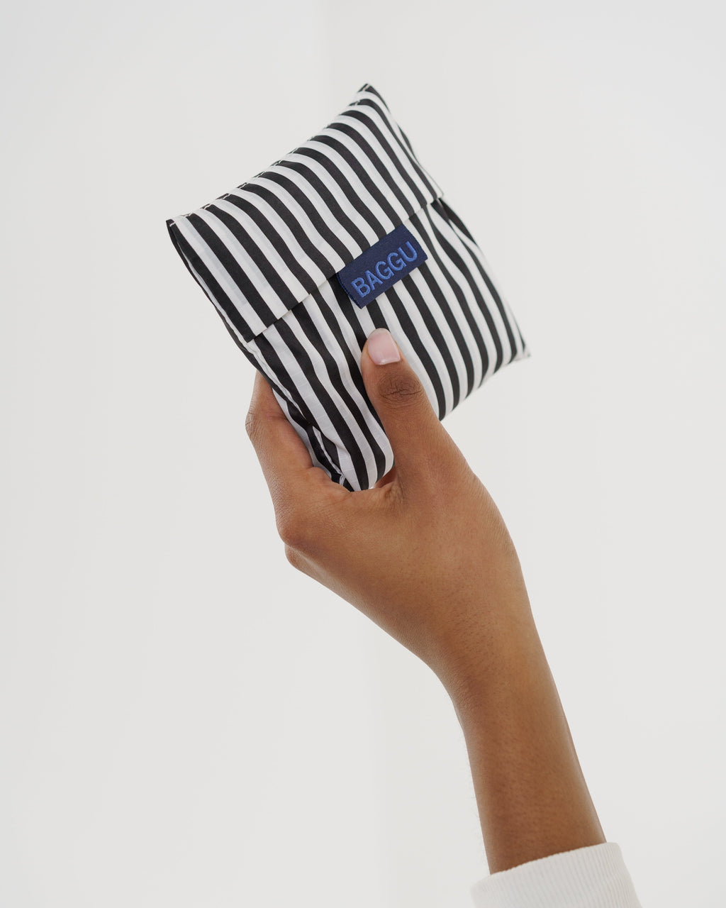 Standard Baggu - Black and White Stripe &nbsp;