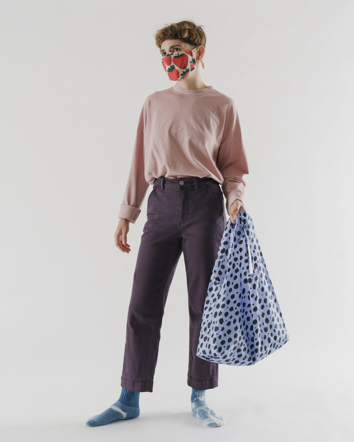 Standard Baggu - Blue Cheetah