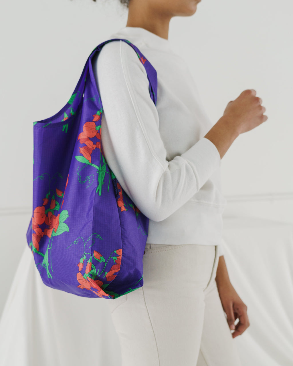 Standard Baggu - Blue Sweet Pea