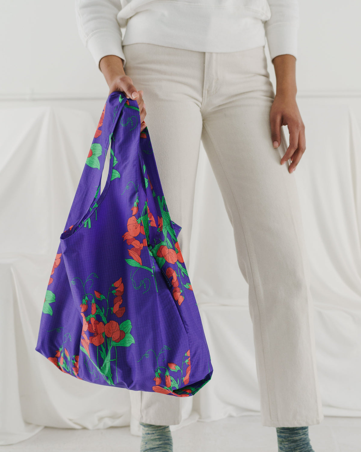 Standard Baggu - Blue Sweet Pea