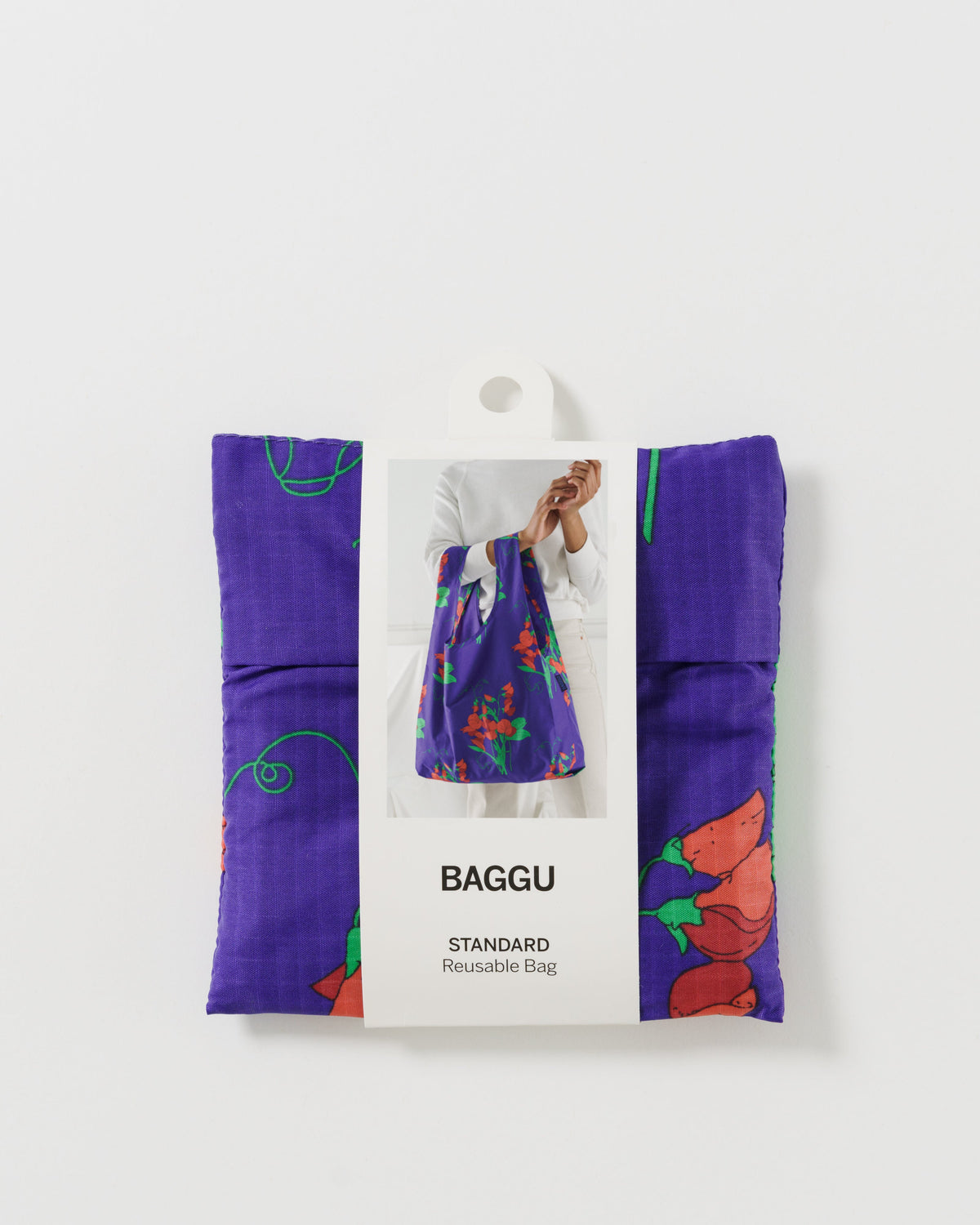 Standard Baggu - Blue Sweet Pea
