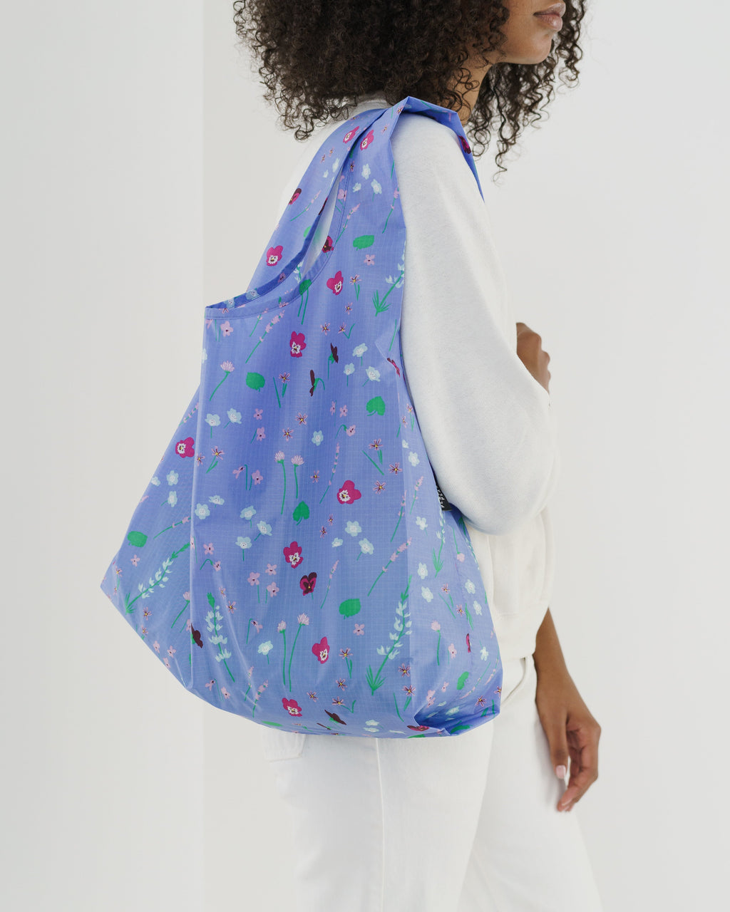 Standard Baggu - Blue Wildflowers &nbsp;