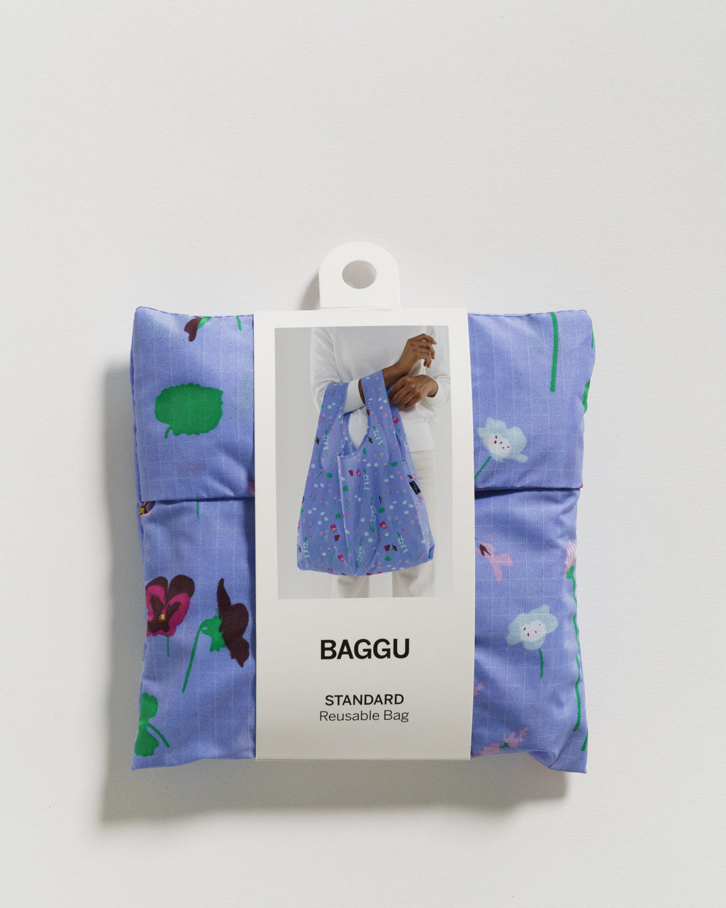 Standard Baggu - Blue Wildflowers