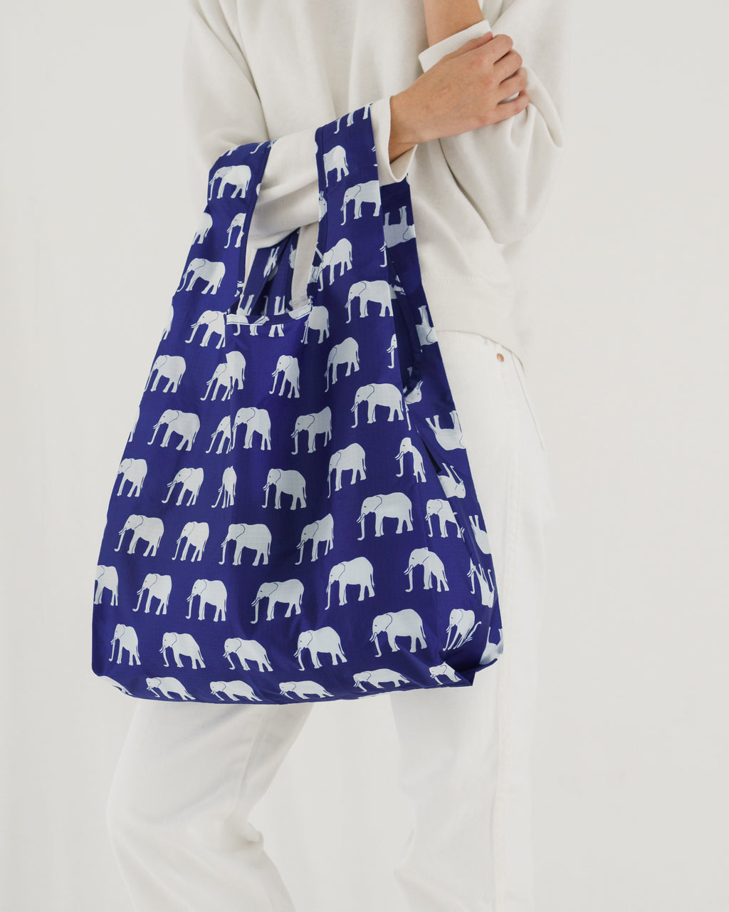 Standard Baggu - Blue Elephant