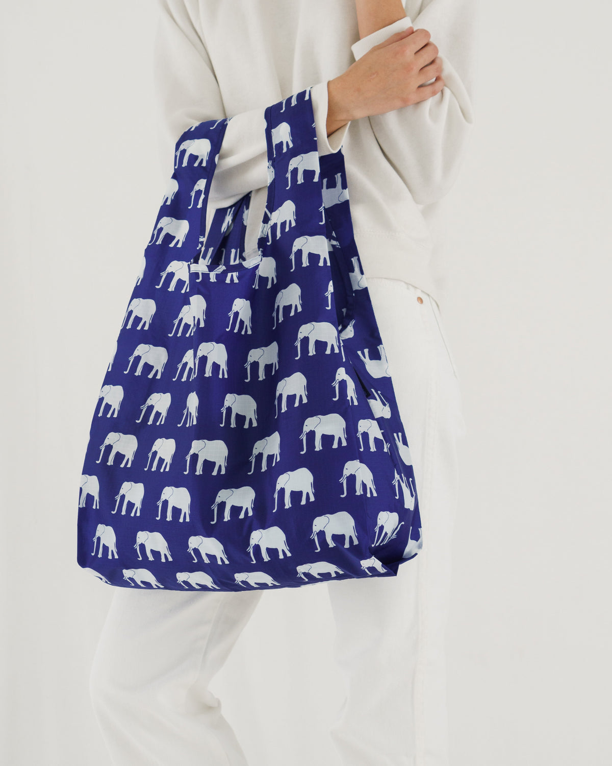 Standard Baggu - Blue Elephant