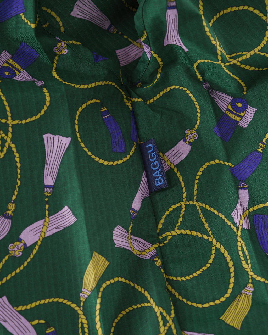 Standard Baggu - Green Tassel