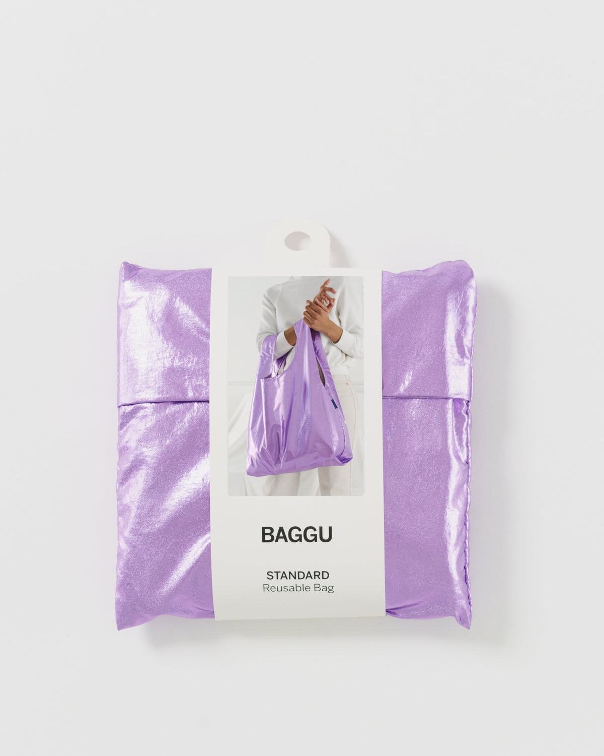 Standard Baggu - Lilac Metallic