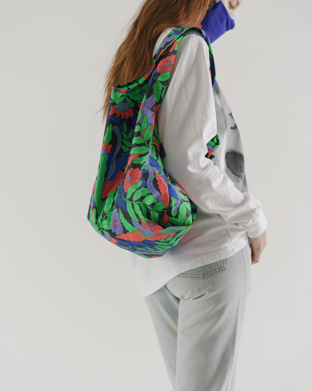 Standard Baggu - Midnight Fern