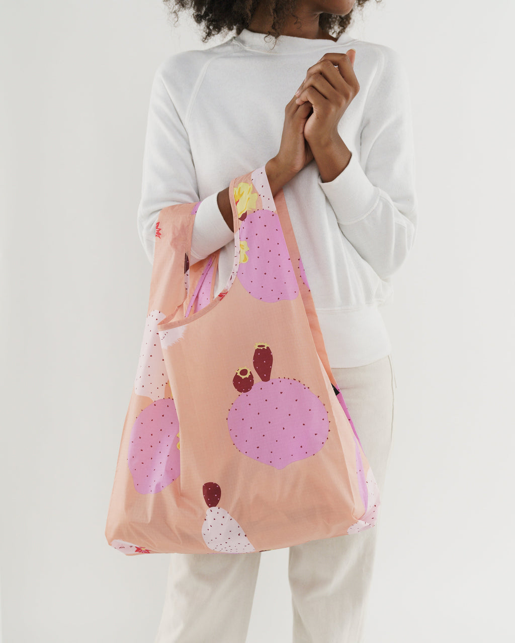 Standard Baggu - Pink Cactus Flower