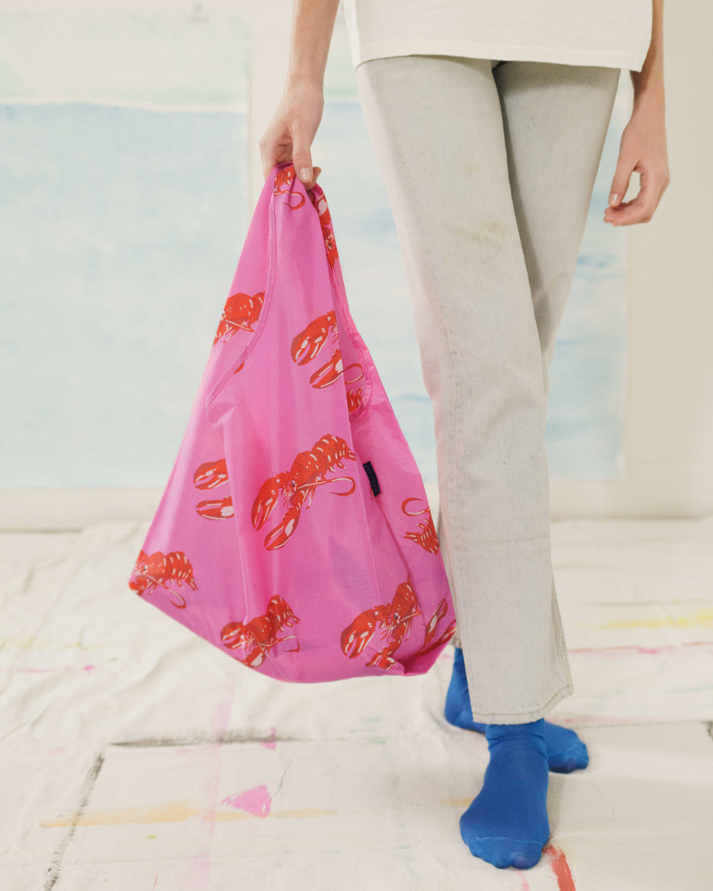 Standard Baggu - Pink Lobster