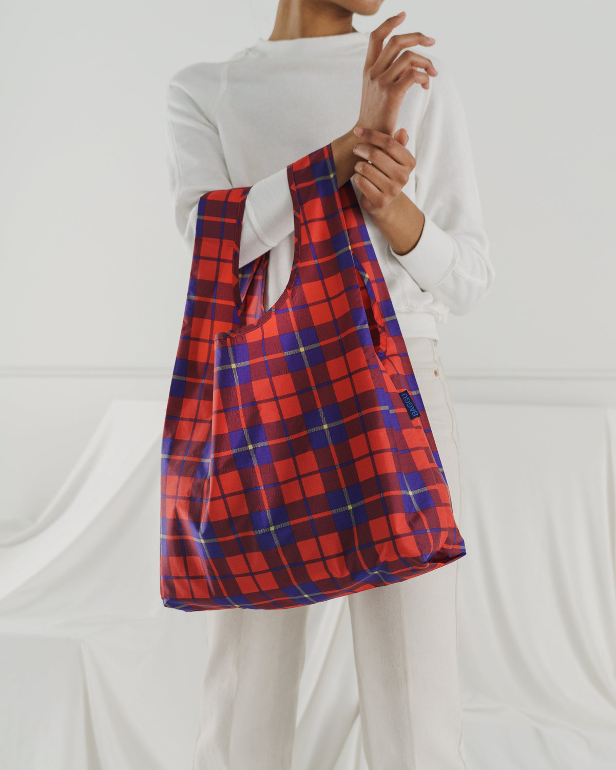 Standard Baggu - Red Tartan