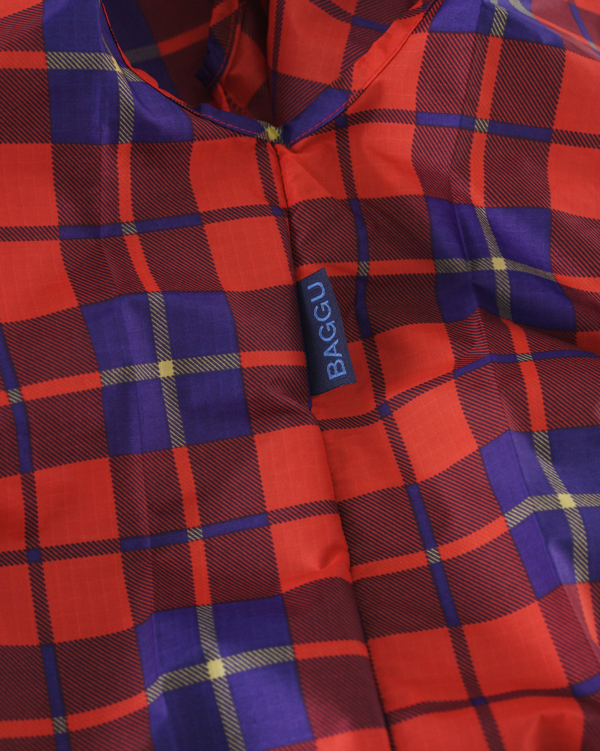 Standard Baggu - Red Tartan