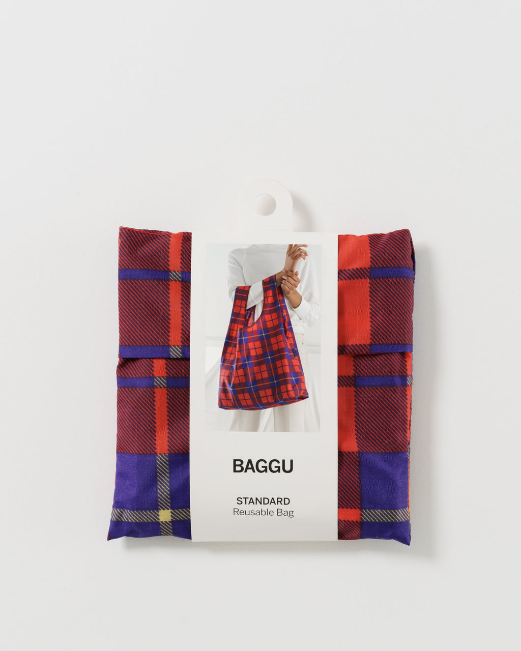 Standard Baggu - Red Tartan