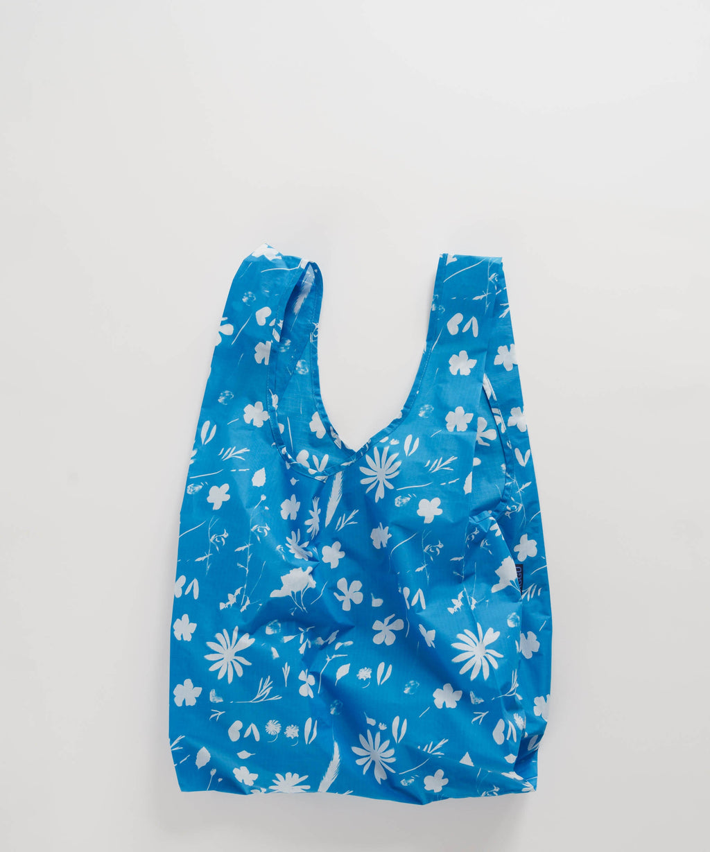 Standard Baggu - Floral Sun Print-Blue