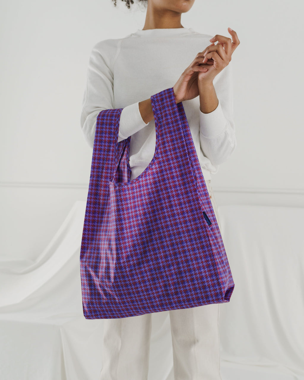 Standard Baggu - Blue Tweed