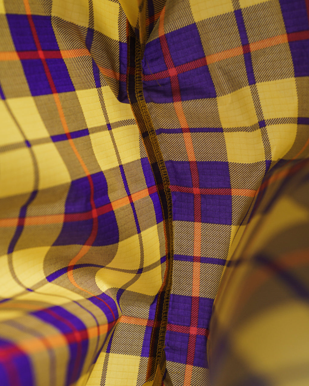 Standard Baggu - Yellow Tartan