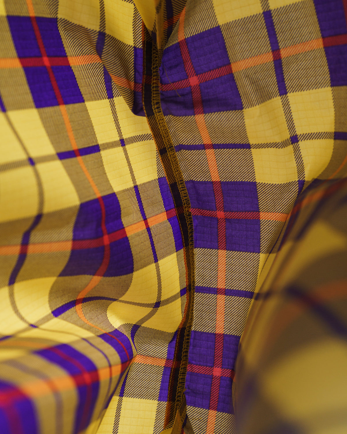 Standard Baggu - Yellow Tartan