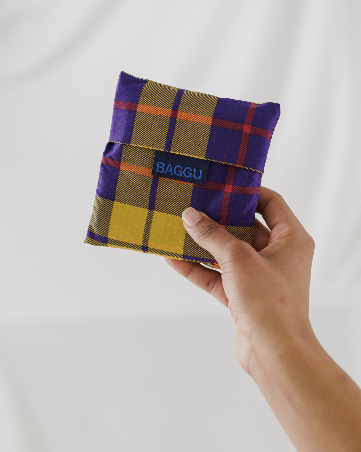 Standard Baggu - Yellow Tartan