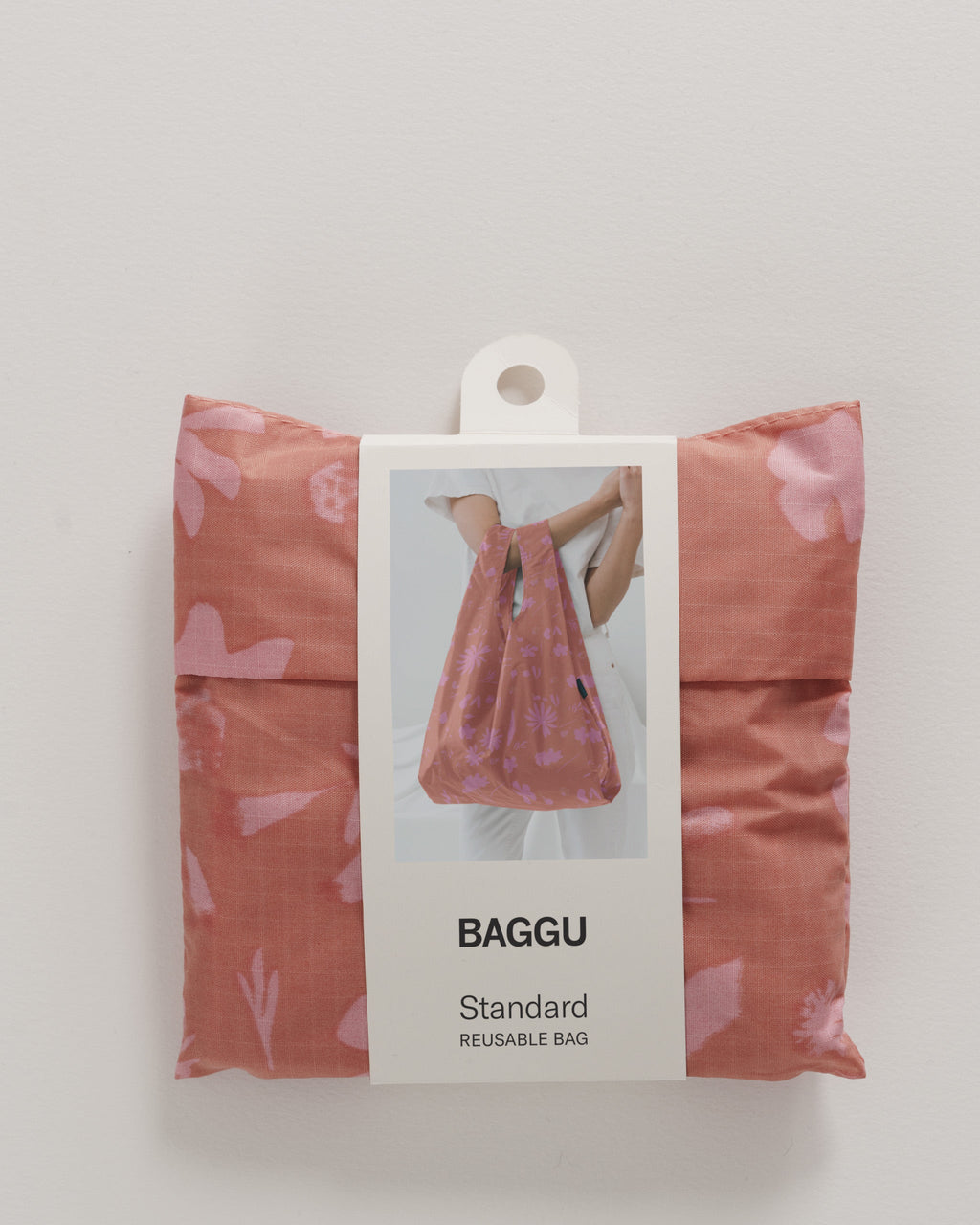 Standard Baggu - Pink Floral Sun Print