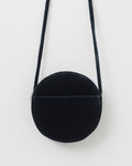 Velvet Circle Purse - Indigo Velvet