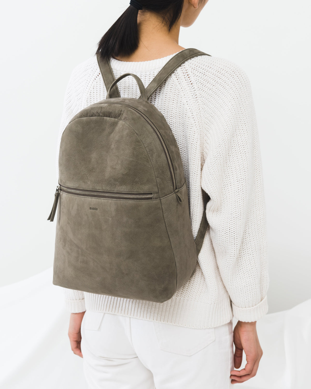 Work Backpack - Taupe Nubuck