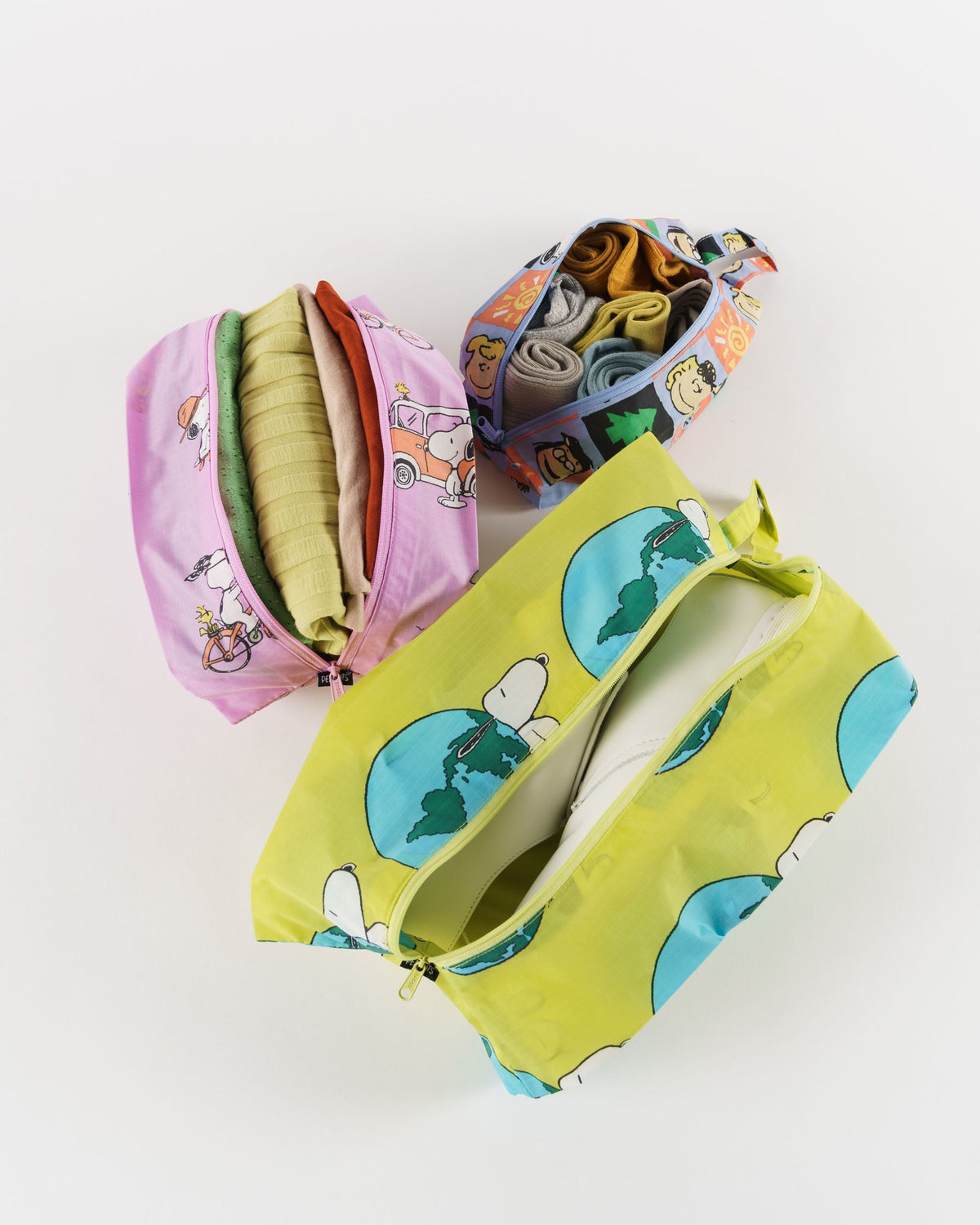 3D Zip Set - Peanuts Friends