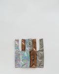 Mini Baggu Set of 3 - Dark Metallics