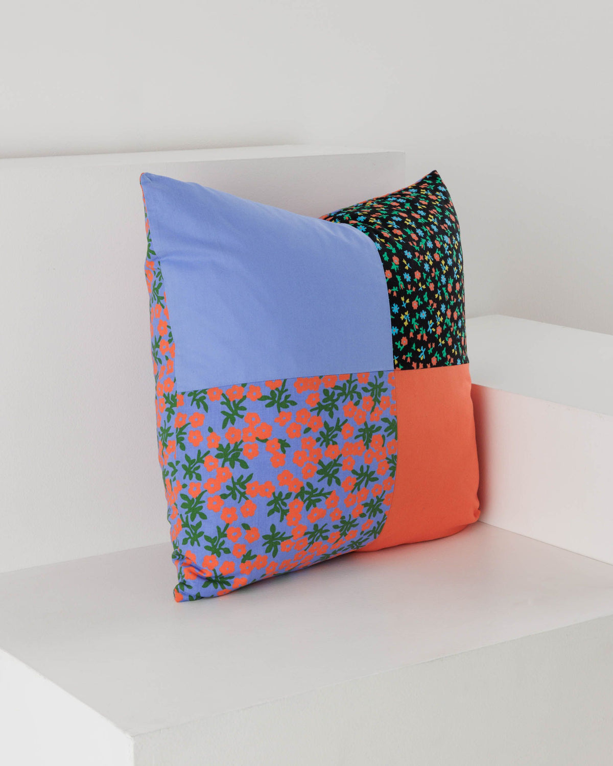 Throw Pillow Case - Deadstock Calico Mix