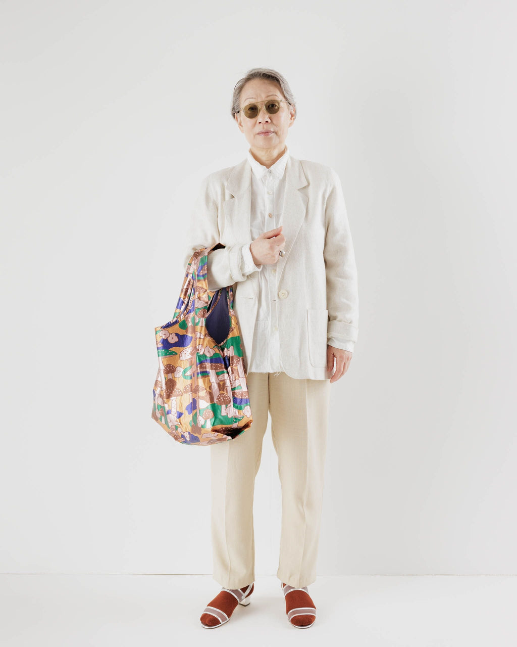 Standard Baggu - Metallic Mushroom
