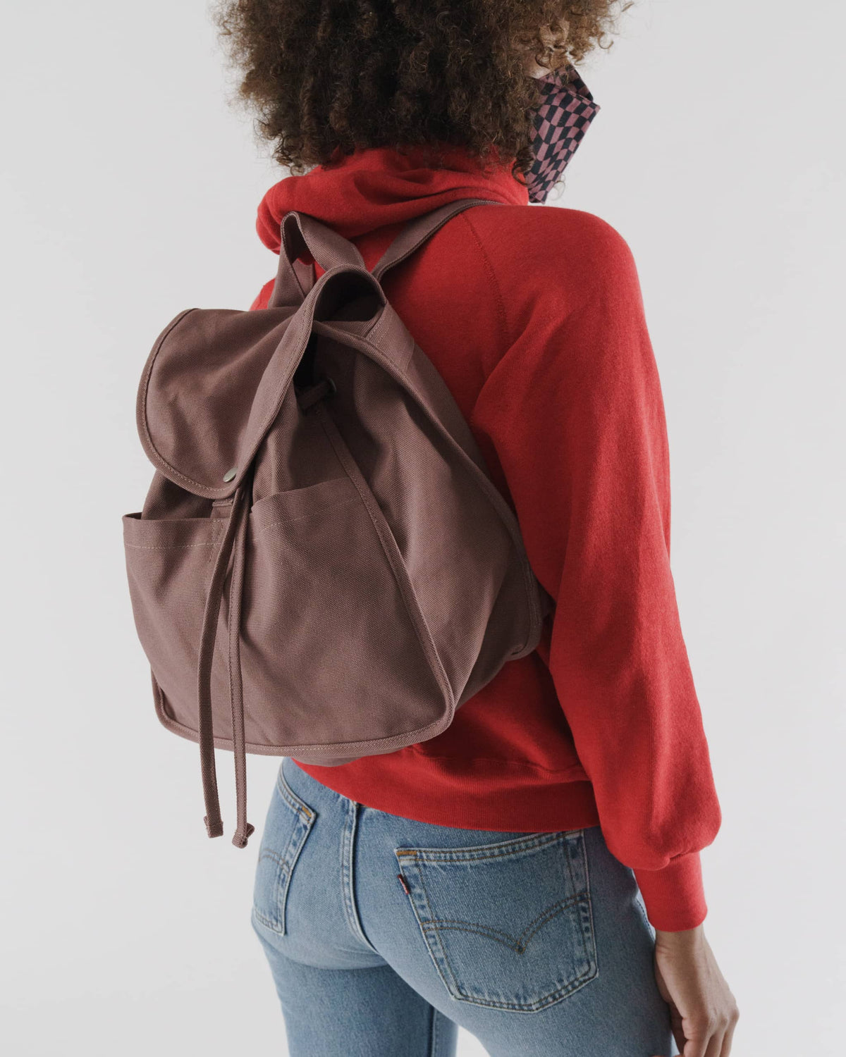 Drawstring Backpack - Peppercorn