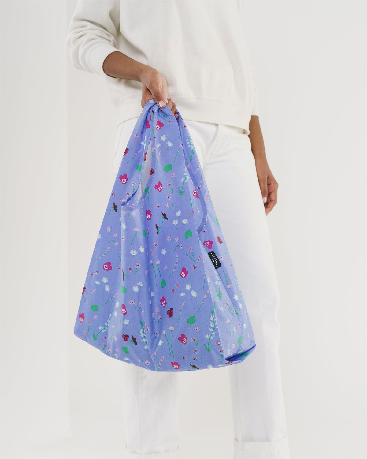 Standard Baggu - Blue Wildflowers