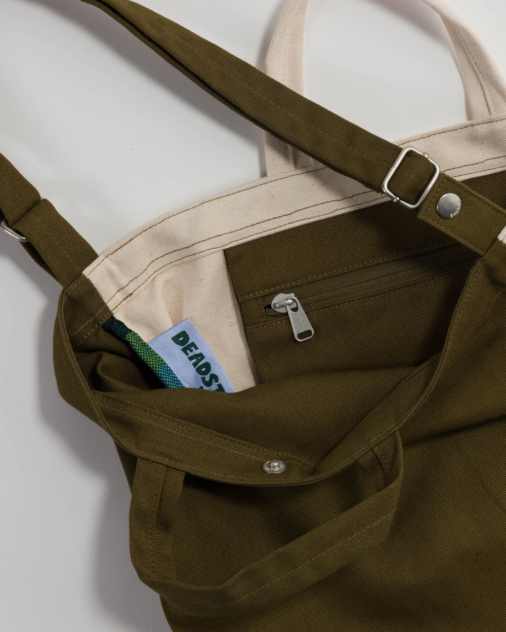 Duck Bag - Deadstock Kelp Block