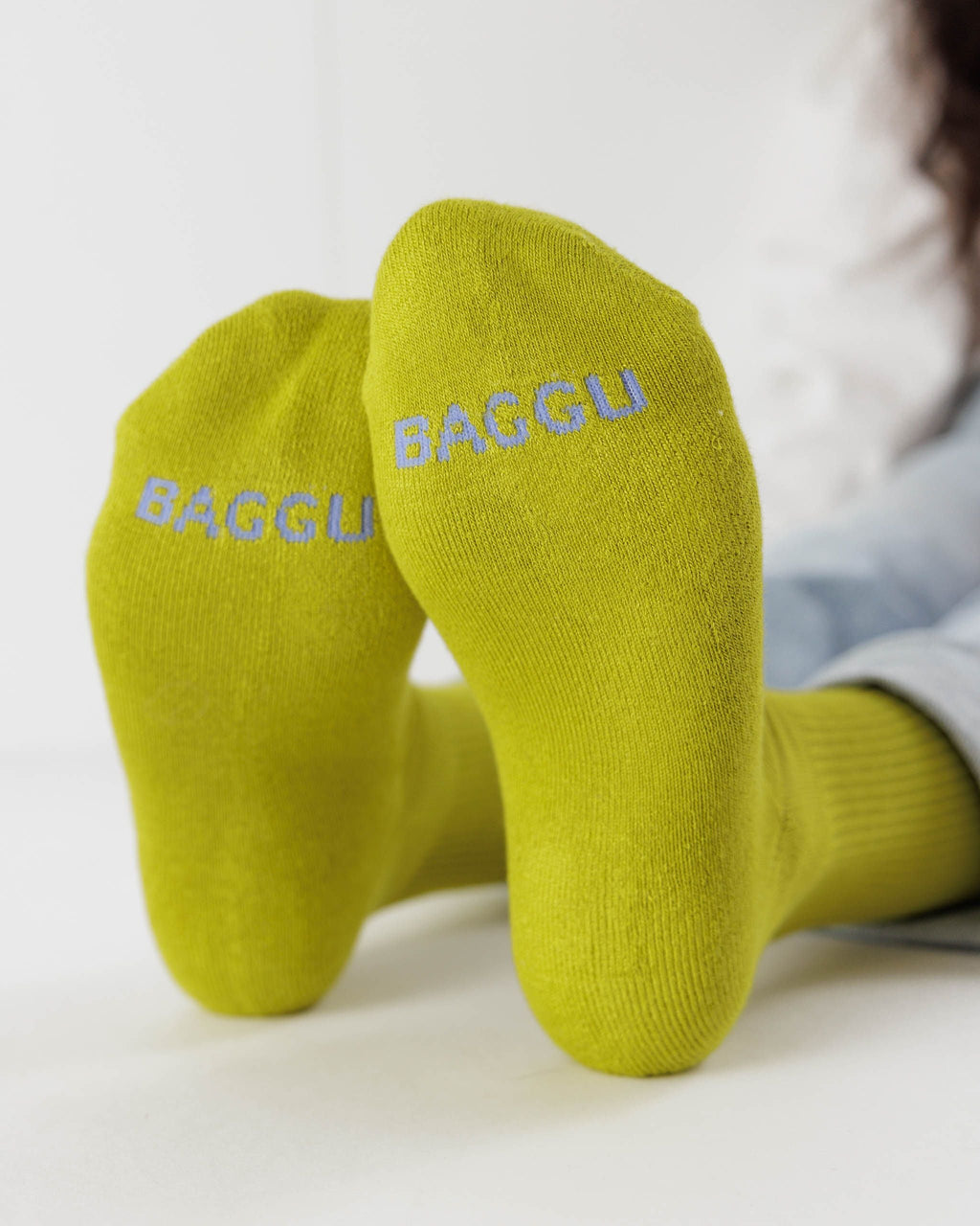 Ribbed Sock - Citron