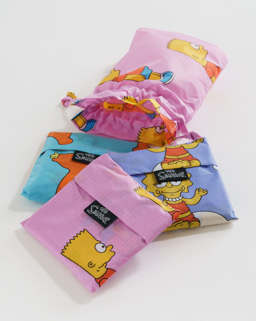 Standard Baggu Set of Three - Simpsons Kids
