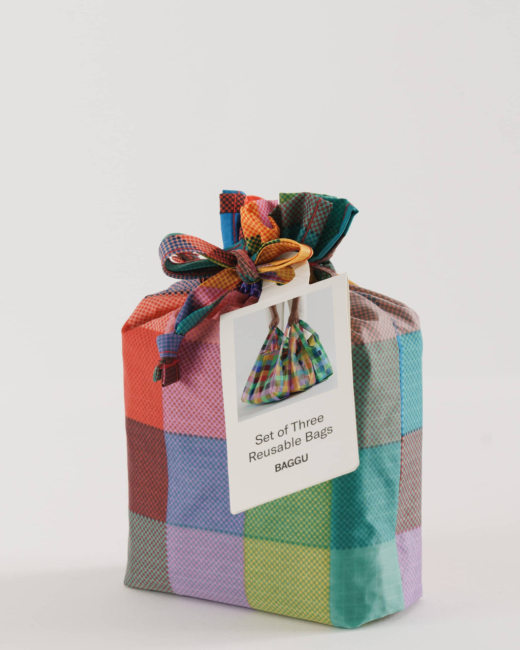 Standard Baggu Set of 3 - Madras Mix