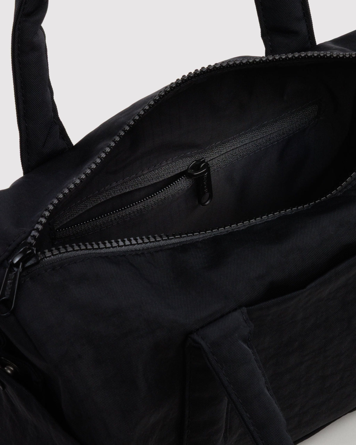 Nylon Duffle Bag - Black