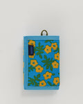 Nylon Wallet - Blue Calico Floral