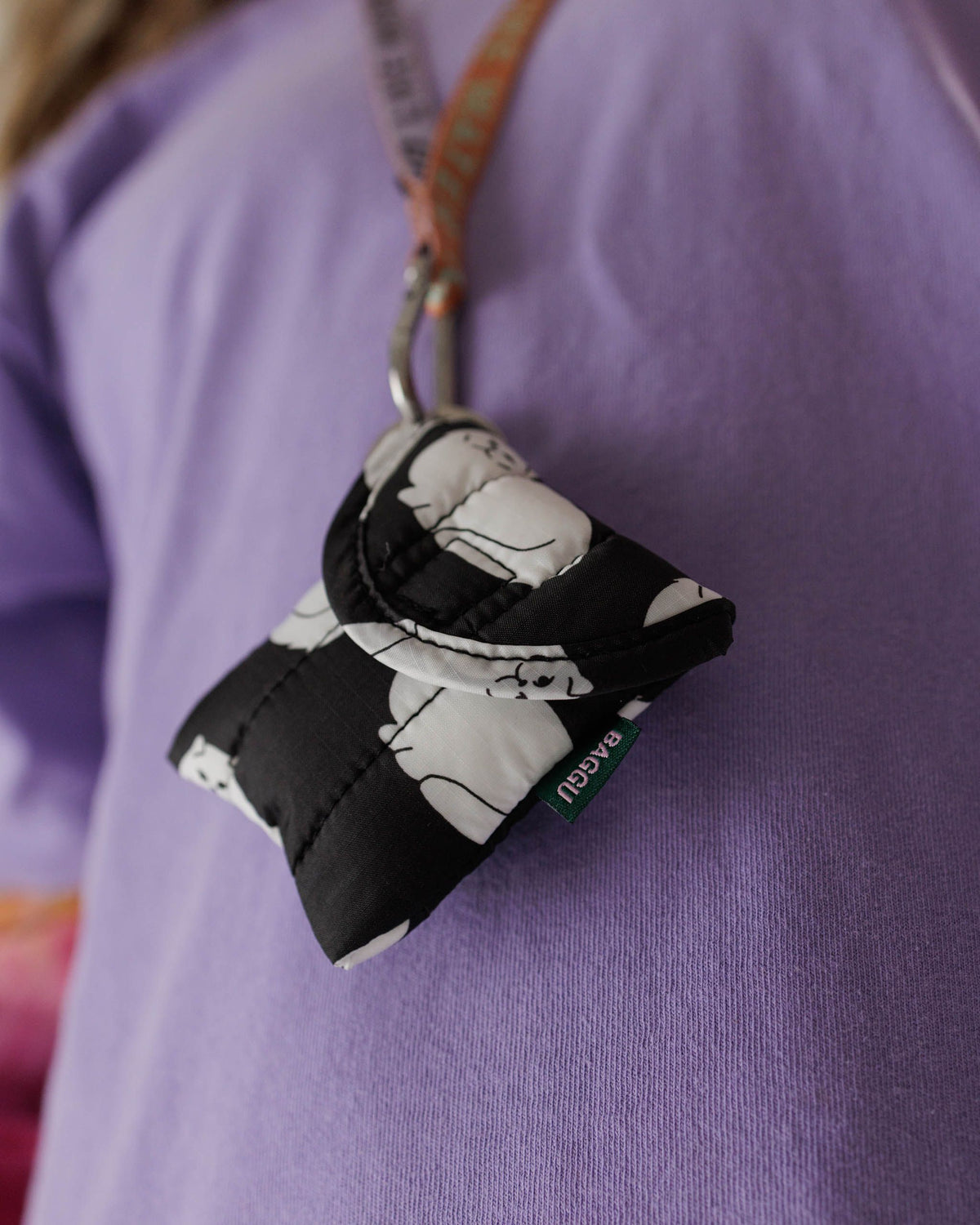 Puffy Earbuds Case - Fluffy Cat