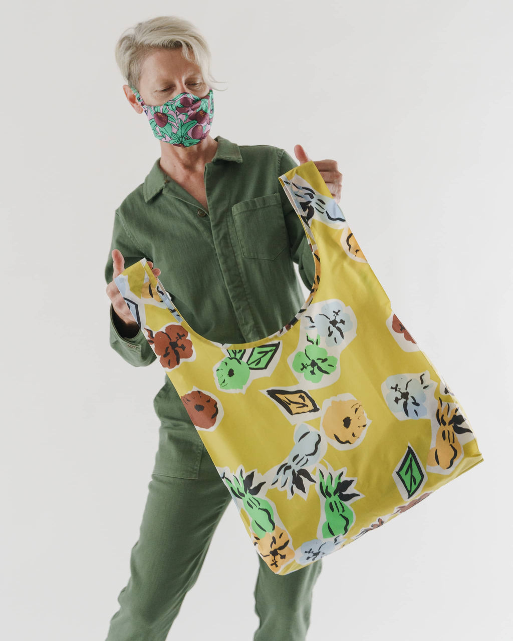 Standard Baggu - Paper Floral