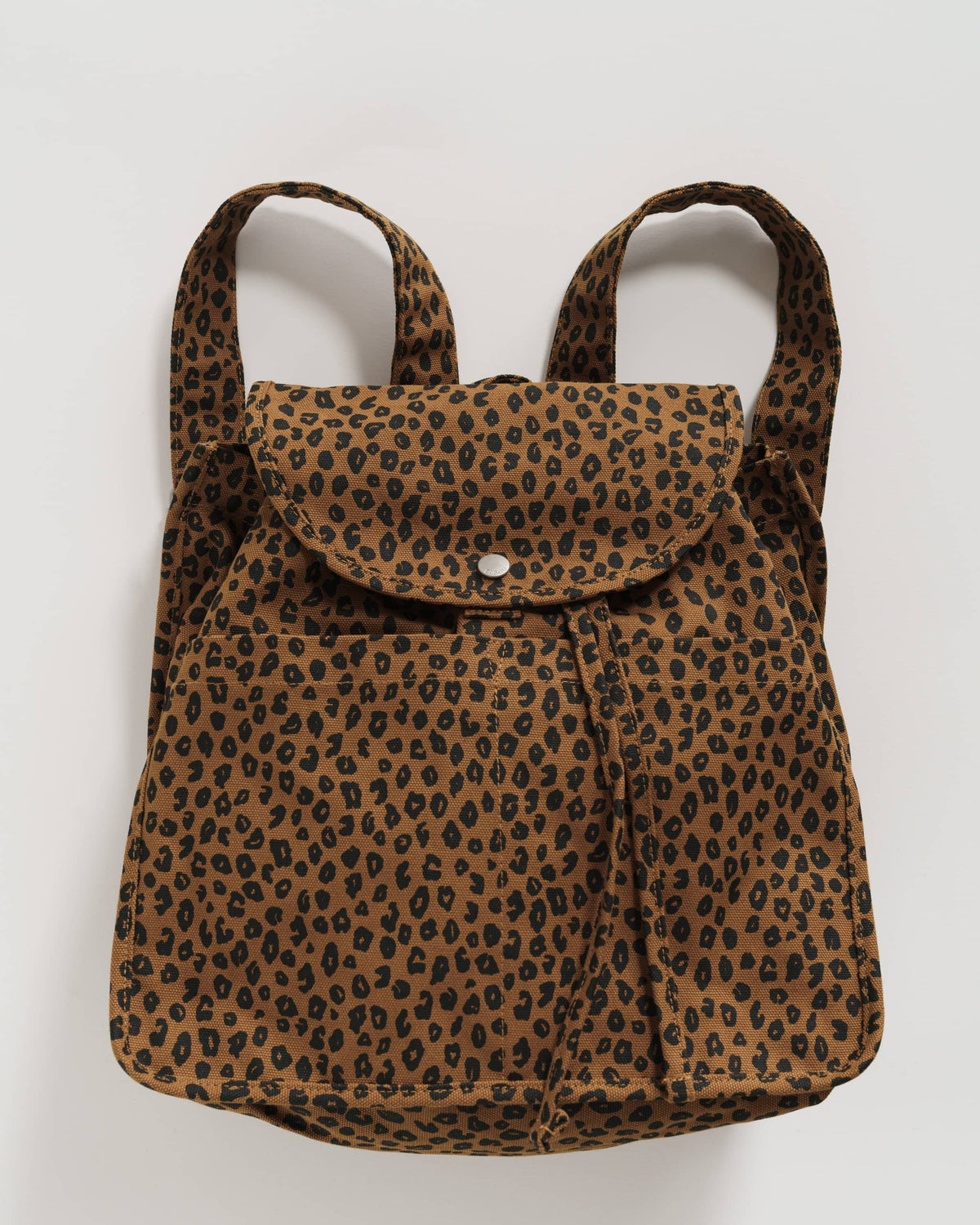 Drawstring Backpack - Leopard-Nutmeg